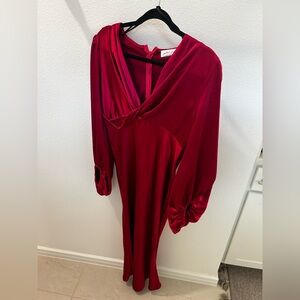 Elegant Pink Women's Dress